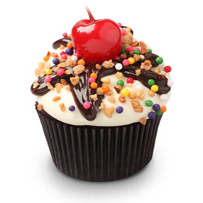 Chocolate Sundae Cupcake - 1024