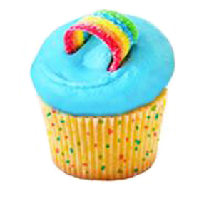 Rainbow Cupcake - 8192