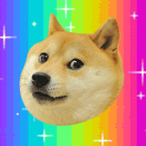 Gradient Doge - 64 points