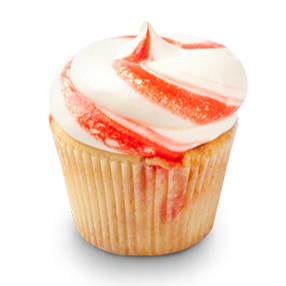 White Chocolate Peppermint Cupcake - 2048