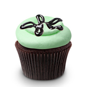 Chocolate Mint Fudge Cupcake - 64